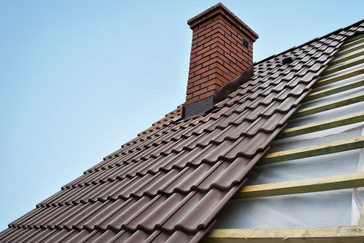 Cousins roofing - Partially Tiled roof