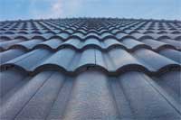 Tiled roof